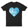 Boy or Girl - Gender Reveal Party Flip Sequin Shirt (Heart)
