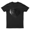 Custom Black Heart Flip Sequin Shirt (Heart)-Sponsor
