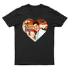 Custom Black Heart Flip Sequin Shirt (Heart)-Buy 2 Get 20% Off