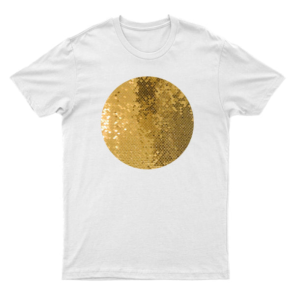 Custom Flip Sequin Shirt (Circle) - Tee Sequin