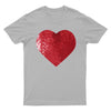 Custom Logo Flip Sequin Shirt (Heart)