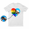 Benutzerdefiniertes „Don't Hide Your Pride“-Flip-Pailletten-Shirt (Doppeldruck) – Sponsor