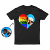 Benutzerdefiniertes „Don't Hide Your Pride“-Flip-Pailletten-Shirt (Doppeldruck) – Sponsor