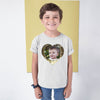 Benutzerdefiniertes Flip-Pailletten-Hemd für Kinder (Herz)