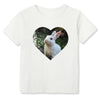Benutzerdefiniertes Flip-Pailletten-Hemd für Kinder (Herz) – Sponsor